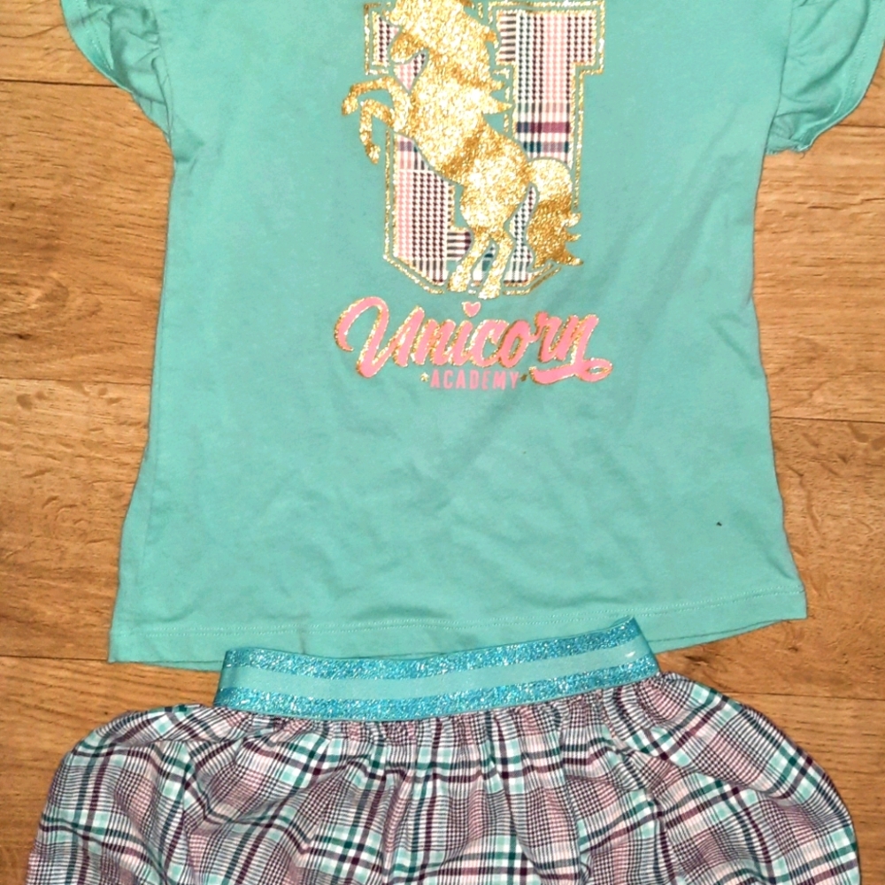 Girls 6x unicorn outfit